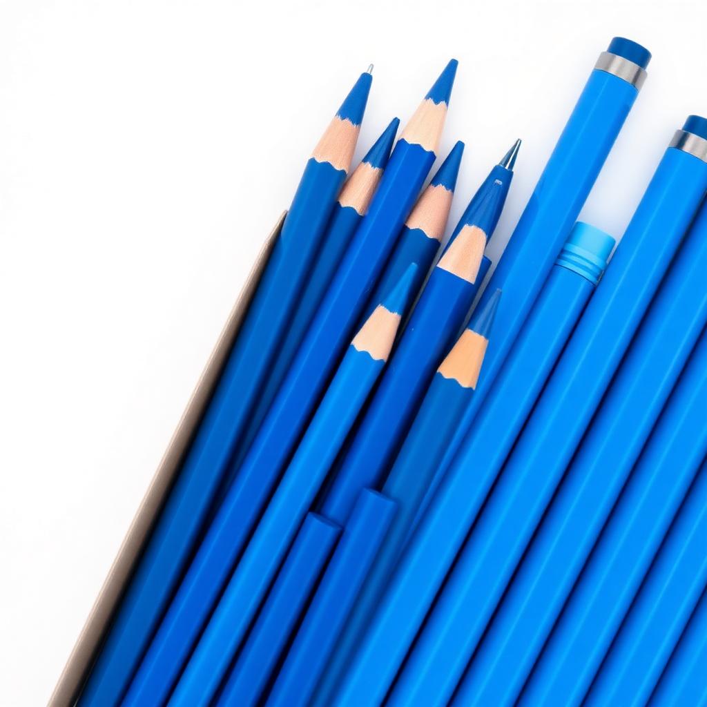 Bic Cristal Ballpoint Pens — Blue (Box of 50)